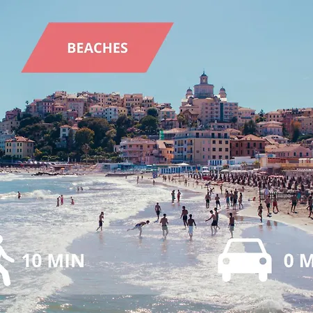 Parcheggio Privato Gratuito A 5 Minuti Dal Mare, Con Giardino * Imperia